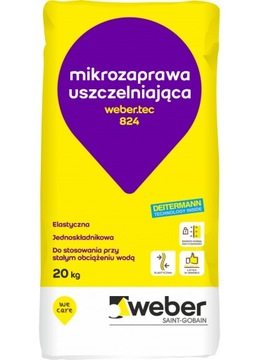 Weber.tec 824 zaprawa uszczelniająca(szlam) | 20kg