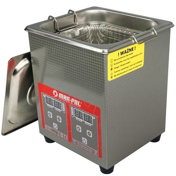 MYJKA WANNA ULTRADŹWIĘKOWA 2l STERYLIZATOR KOSMETYCZNY MYCIA CZĘŚCI