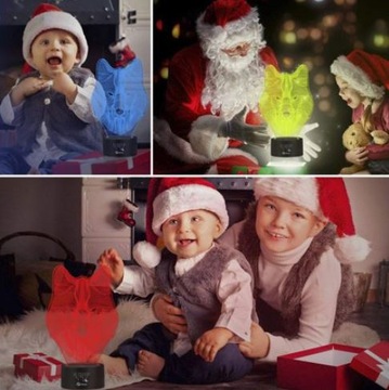 LAMPKA NOCNA 3D LED USB SPIDERMAN FILM LAMPA 16 KOLORÓW + PLOT