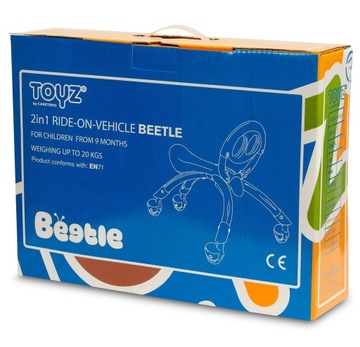 Toyz Beetle 2In1 - ездить на ходунке до 20 кг