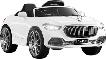 Samochód Mercedes dla dziecka na akumulator z pilotem LEDy SKÓRA KOŁYSKA