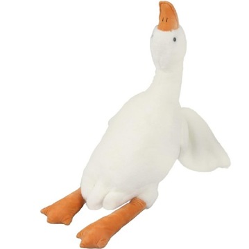 MASKOTKA PLUSZAK GĘŚ PIPA PRZYTULANKA KACZKA PODUSZKA ZABAWKA GĄSKA 90 CM