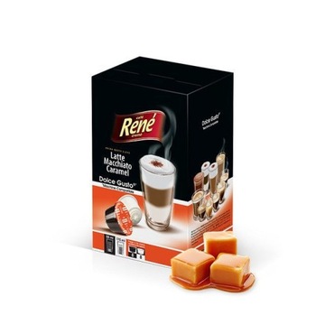 kapsułki Dolce Gusto Rene Latte Macchiato CARAMEL