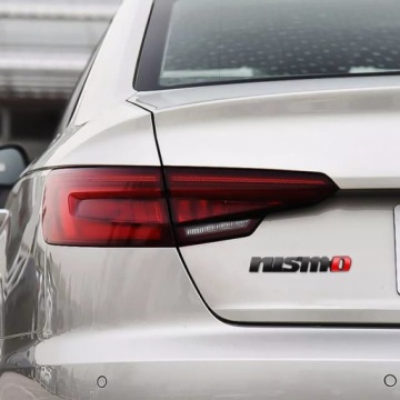 ЗНАЧОК Эмблема NISMO металл NISSAN тюнинг ЧЕРНЫЙ