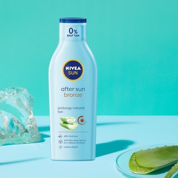 NIVEA SUN Balsam po opalaniu nawilżający przedłużający opaleniznę 200ml