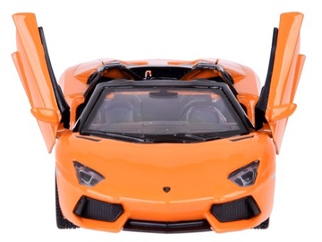 Auto metalowe model Lamborghini Aventador Roadster 1:32 interaktyw. AR5053
