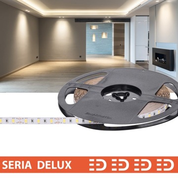 Taśma LED Delux 12V 60LED 15.6W/m 1550lm 4000K Ra80 SMD5630