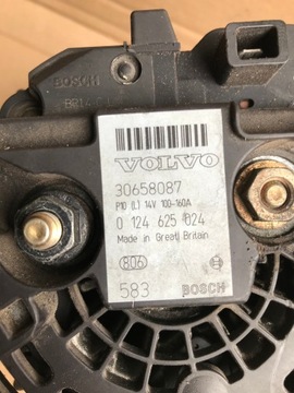 ALTERNÁTOR 30658087 160A VOLVO XC90 2.4 D