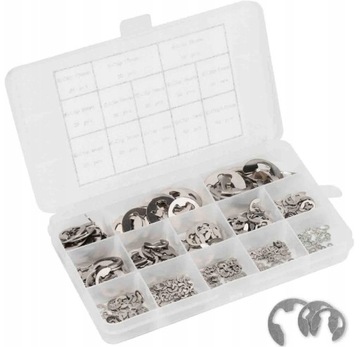 НАБОР КОЛЬЦЕВ ДЛЯ СВЯЗКИ E-CLIP 400 шт.