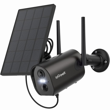 KAMERA ZEWNĘTRZNA SOLARNA 15000mah AKU WIFI 3MP 2K