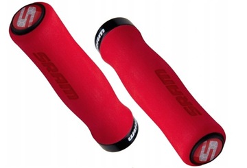 CHWYTY ROWEROWE SRAM LOCKING GRIPS CONTOUR FOAM CZERWONA PIANKA 129mm