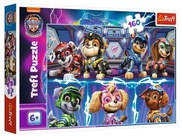 PSI PATROL FILM MIGHTY MOVIE Trefl Puzzle 160 EL 15417