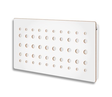 Osłona maskownica grzejnika 68x189 cm biała M3-.