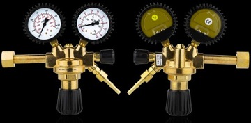 РЕДУКТОР С МАНОМЕТРАМИ АРГОНОВАЯ СМЕСЬ AR/CO2 Газ CO2 IDEAL MAXY баллон