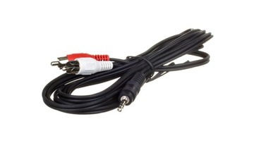 КАБЕЛЬ MINI JACK 3,5 мм — 2x RCA CHINCH длиной 2,5 м AUX