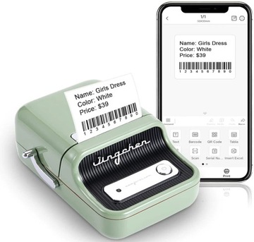 ПРИНТЕР НАКЛЕЙКИ ЭТИКЕТОК ПРИЛОЖЕНИЕ NIIMBOT B21