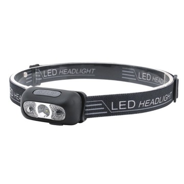 Lampa czołowa COB ładowalna, 250 lm, IPX5