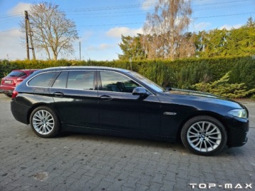 BMW Seria 5 F10-F11 Touring 525d 218KM 2013 BMW Seria 5 525 218KM X -Drive 2.0 Diesel 218KM, zdjęcie 5