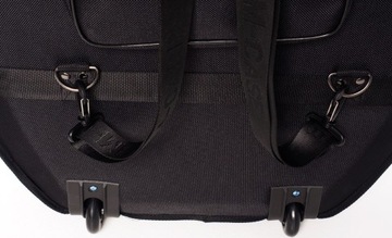 Классический футляр для виолончели 4/4 М-корпус Черный, Бордовый-Бежевый