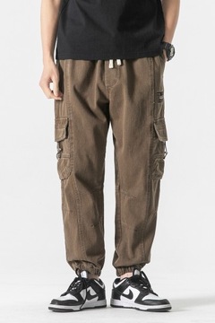 Mens Plus Size 8XL Cotton Cargo Pants Spring Autum