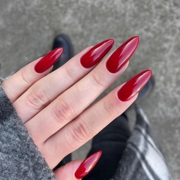 Миндальные кончики для расширения ногтей в кассете 120 шт.