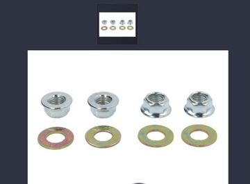 Nakrętka przód Kawasaki KFX80 03-06