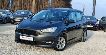 Ford C-MAX II Grand C-MAX Facelifting 1.0 EcoBoost 125KM 2017 Ford Grand C-MAX 1.0i 125kM Klima Asystent Temp.Grzane Kierownica Navi GOT, zdjęcie 9