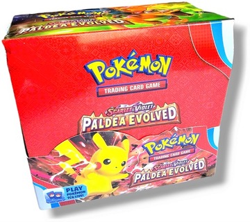 Karty pokemon PALDEA EVOLVED BOX 360 kart NOWOŚĆ