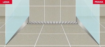 Напольная планка Alcaplast правая, 100 см