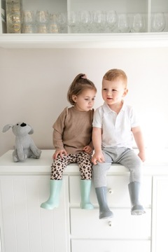 Poprosze Синие резиновые сапоги 19/20