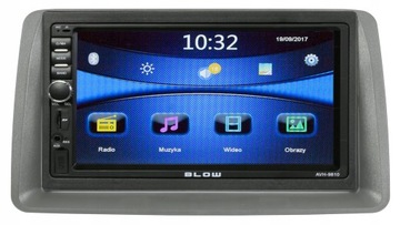 RADIO SAMOCHODOWE 2DIN RAMKA FIAT PANDA