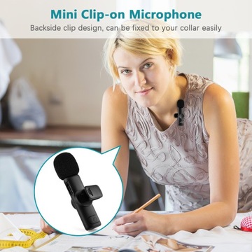 Беспроводной мини-микрофон One-Trigger-Two 2,4G