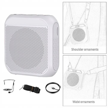Портативный голосовой усилитель Portable Voice White