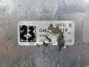 ВПУСКНОЙ ПАТРУБОК VW 1.4 TSI 04E129711P 04E145749B