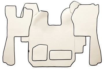 Коврики TIR SCANIA R AUTOMAT 2004-2010 гг. экокожа