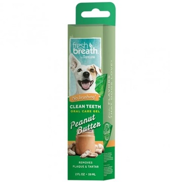 Tropiclean Fresh Breath Clean Teeth żel do higieny jamy ustnej psów 59ml