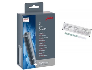 JURA Claris Smart Plus 3 pak + paskowy tester wody