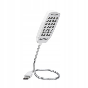 LAMPKA DIODOWA 28 LED DO NOTEBOOKA LAPTOPA USB