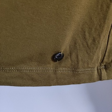 42 TAIFUN bluzka ze stójką półgolf wiskoza zieleń zip dopasowana