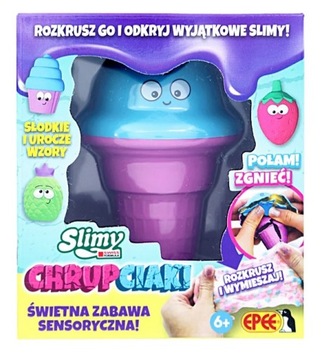 Epee Chrupciaki Slimy Lód Rożek RÓŻOWY