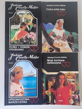 ROMANSE JADWIGA COURTHS - MAHLER DUMA I HONOR HRABIANKI I INNE + GRATIS