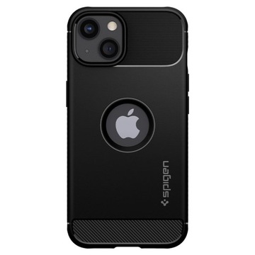 ЧЕХОЛ ДЛЯ IPHONE 13 SPIGEN RUGGED ARMOR МАТОВЫЙ ЧЕРНЫЙ