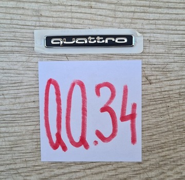 EMBLEMAT ZNACZEK ''QUATTRO'' 8R0853737A