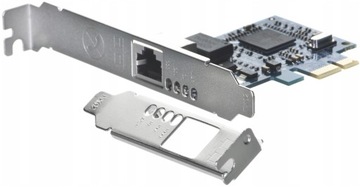 KARTA SIECIOWA ETHERNET LANBERG PCI-E 1X RJ45 1GB LOW PROF. GIGABIT