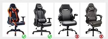 ЧЕХОЛ ДЛЯ ИГРОВОГО СТУЛА, ПУ ЭКО КОЖА