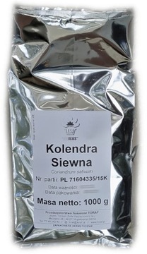 Kolendra na mikrolistki 1kg Toraf