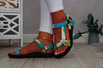 САНДАЛИИ ЖЕНСКИЕ СПОРТИВНЫЕ САНДАЛИИ НА VELCRO BOW