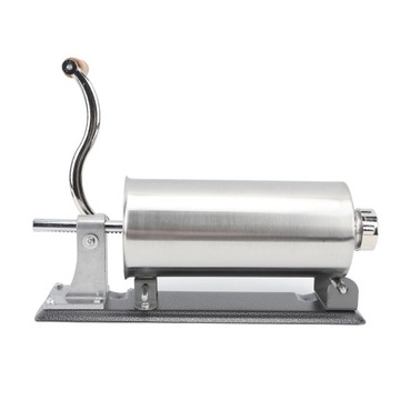 Наполнитель для колбас из нержавеющей стали, 3 л, ручная машина для производства колбас, горизонтальный фильтр