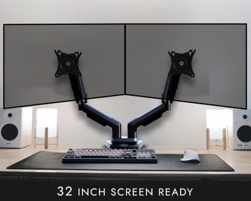 ПОДСТАВКА ДЛЯ 2 МОНИТОРОВ INVISION MX400 19–32 ДЮЙМОВ