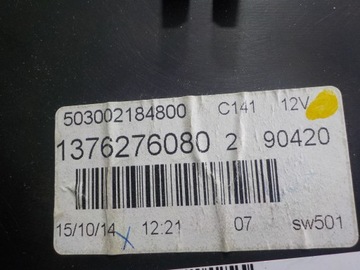 PEUGEOT BIPPER 1.3 HDI 15R VAN PŘÍSTROJOVÁ DESKA BUDÍKY 1376276080